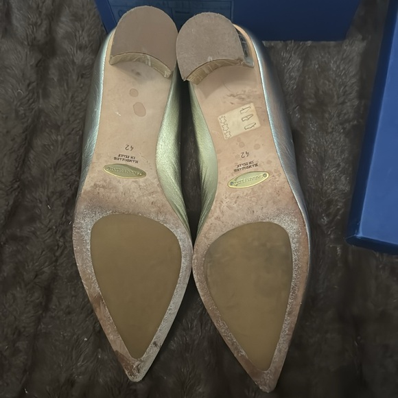 Sarah Flint Perfect Emma. Gold Nappa. Size 42 - Picture 3 of 5